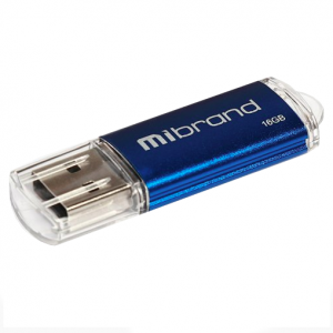 Флеш-пам'ять Mibrand Cougar 16Gb USB 2.0 Синій