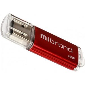 Флеш-пам'ять Mibrand Cougar 32Gb USB 2.0 Червоний