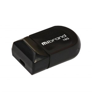 Флеш-пам'ять Mibrand Scorpio 16Gb USB 2.0 Чорний