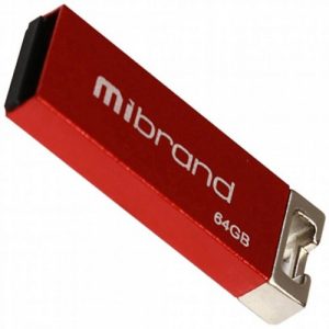 Флеш-пам'ять Mibrand Chameleon 64Gb USB 2.0 Червоний