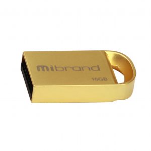 Флеш-пам'ять Mibrand lynx 16Gb USB 2.0 Золотий