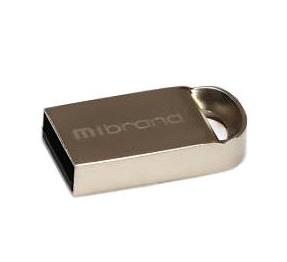 Флеш-пам'ять Mibrand lynx 64Gb USB 2.0 Срібний