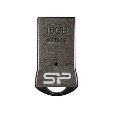Флеш-пам'ять SiliconPower Touch T01 16Gb USB 2.0 Чорний