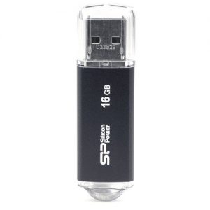 Флеш-пам'ять SiliconPower Ultima II - I series 16Gb USB 2.0 Чорний