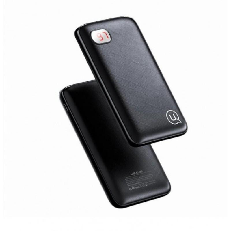 Портативний акумулятор Usams PB12 (10000mAh) (US-CD73) Чорний - Зображення 2