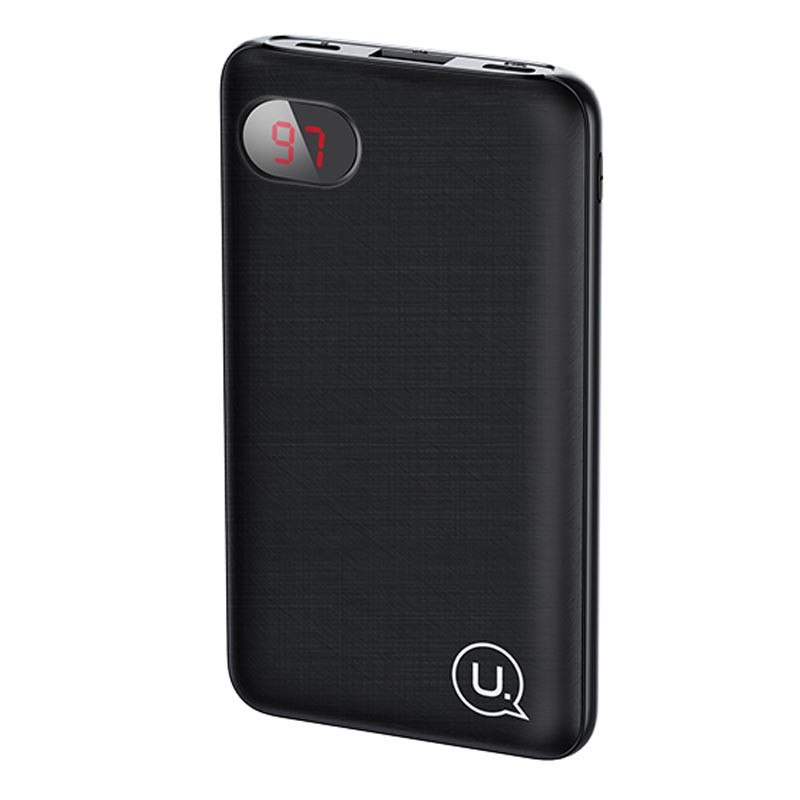 Портативний акумулятор Usams PB12 (10000mAh) (US-CD73) Чорний