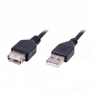 Кабель USB Подовжувач 1.2м Чорний