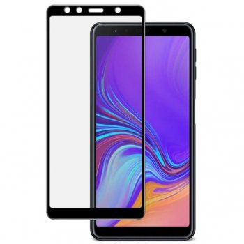 Захисне скло TigerGlass для SAMSUNG A750 / A7 (2018) Full Glue (0.3 мм, 2.5D, чорний) - Зображення 4