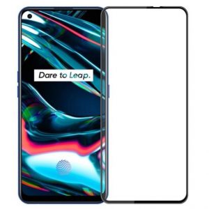 Захисне скло для Realme 7 Pro/X7/Q2 Pro Full Glue (0.3 мм, 2.5D, чорний)