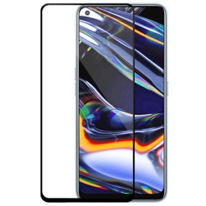 Захисне скло для Realme 7i/C17 Full Glue (0.3 мм, 2.5D, чорний)