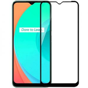 Захисне скло для Realme C11/C15/C12/Realme 5/Q2i Full Glue (0.3 мм, 2.5D, чорний)
