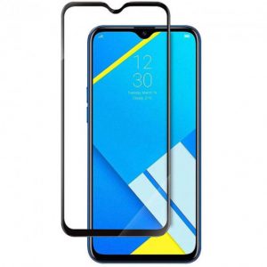 Захисне скло для Realme C2 Full Glue (0.3 мм, 2.5D, чорний)