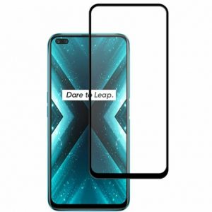 Захисне скло для Realme X3 Super Zoom/X50 Full Glue (0.3 мм, 2.5D, чорний)