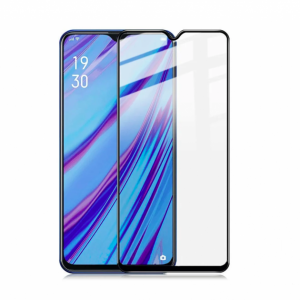 Захисне скло для Realme XT Full Glue (0.3 мм, 2.5D, чорний)