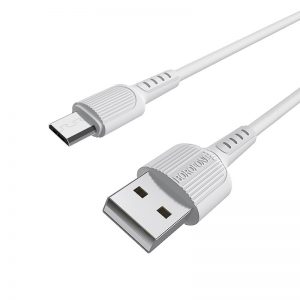 Кабель USB Borofone BX16 Micro 1m Білий