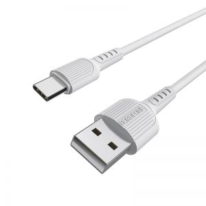 Кабель USB Borofone BX16 Type-C 1m Білий