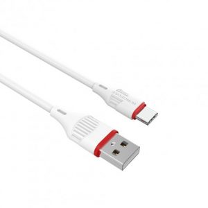 Кабель USB Borofone BX17 Type-C 1m Білий