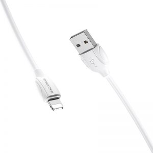 Кабель USB Borofone BX19 Lightning 1m Білий