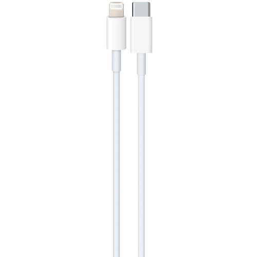 Кабель USB Apple Type-C to Lightning (AAA) 1m Білий - Зображення 3