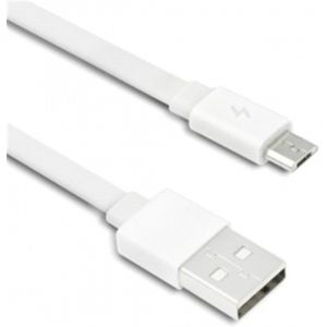 Кабель USB Micro 0.3m Білий