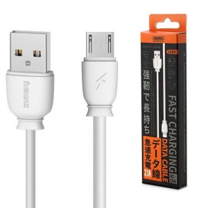 Кабель USB Remax RC-134m 1m Micro Білий
