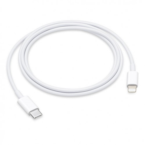 Кабель USB Apple Type-C to Lightning (AAA) 1m Білий - Зображення 2