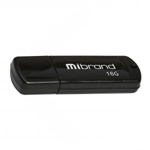 Флеш-пам'ять Mibrand Grizzly 16Gb USB 2.0 Чорний