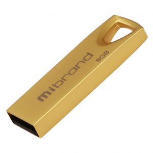 Флеш-пам'ять Mibrand Taipan 8Gb USB 2.0 Золотий