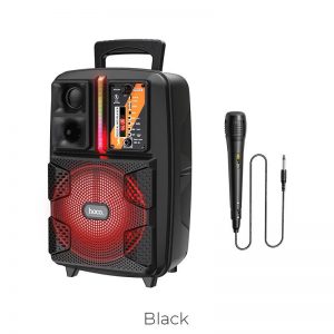 Колонка Bluetooth Hoco BS37 (з мікрофоном) Чорний
