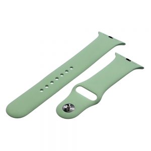 Ремінець силіконовий для Apple watch 42mm / 44mm (Білий / White)