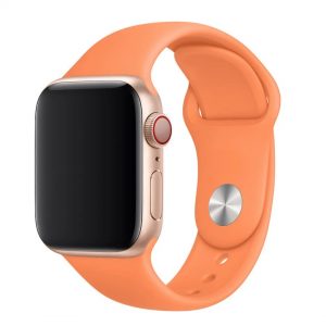 Ремінець силіконовий для Apple watch 42mm / 44mm (Рожевий / Flamingo)