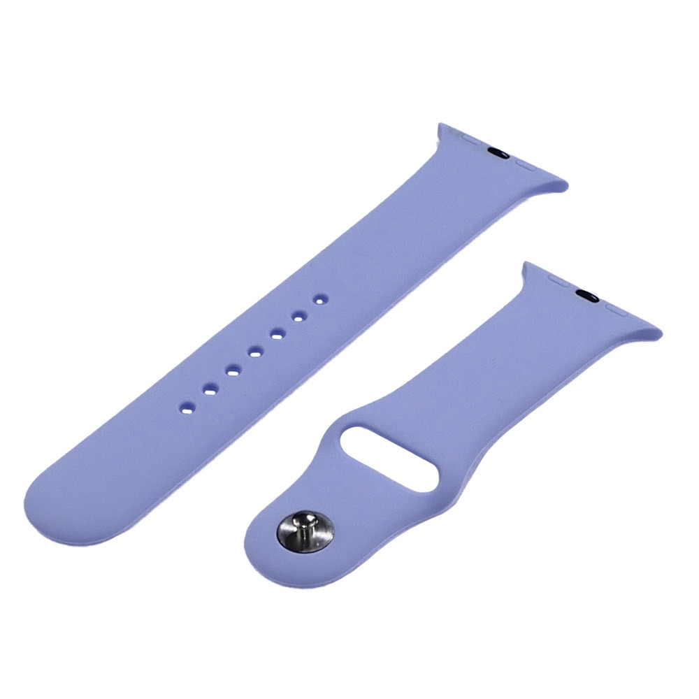 Ремінець силіконовий для Apple watch 38mm / 40mm (Рожевий / Barbie Pink) - Зображення 2