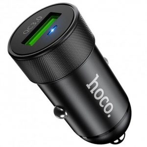 Автомобільний зарядний пристрій Hoco Z32 QC3.0 (1USB/4A) Чорний