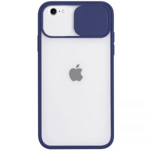 Чохол Camshield mate TPU зі шторкою для камери для iPhone 7/8 / SE (2020) Синій