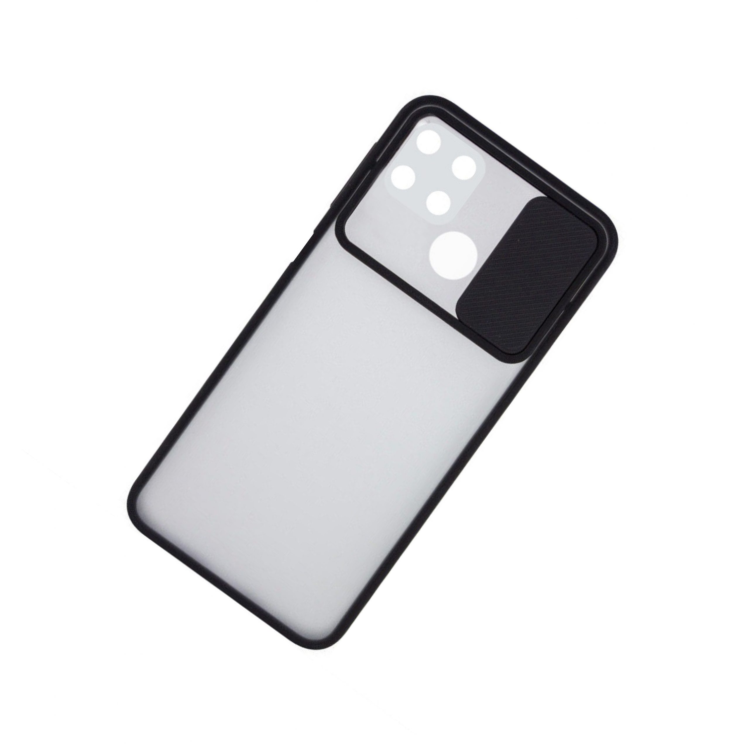 Чохол Camshield mate TPU зі шторкою для камери для Oppo A15s / A15 (Чорний) - Зображення 2