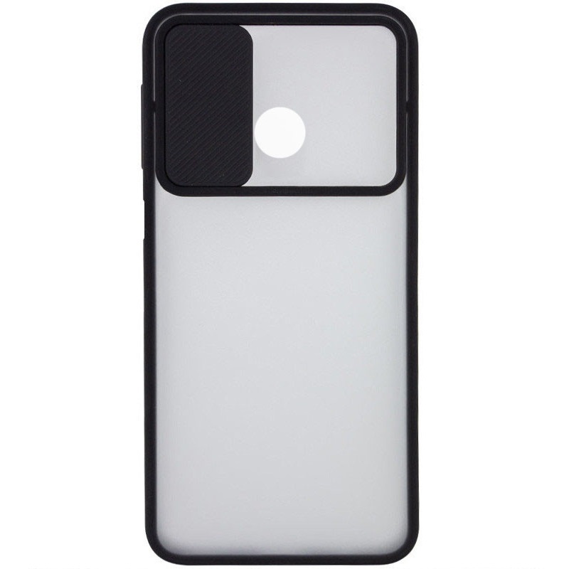 Чохол Camshield mate TPU зі шторкою для камери для Oppo A15s / A15 (Чорний) - Зображення 4
