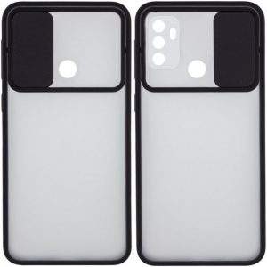 Чохол Camshield mate TPU зі шторкою для камери для Oppo A53 / A32 / A33 (Чорний)