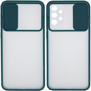 Чохол Camshield mate TPU зі шторкою для камери для Samsung Galaxy A72 4G / A72 5G (Зелений)