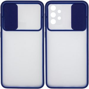 Чохол Camshield mate TPU зі шторкою для камери для Samsung Galaxy A72 4G / A72 5G (Синій)