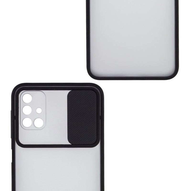 Чохол Camshield mate TPU зі шторкою для камери для Samsung Galaxy M51 (Чорний) - Зображення 2