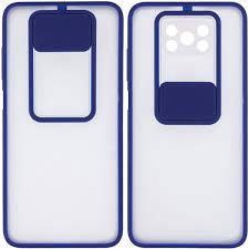 Чохол Camshield mate TPU зі шторкою для камери для Xiaomi Poco X3 NFC / Poco X3 Pro (Синій)