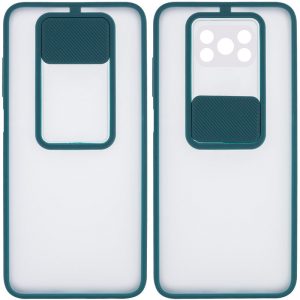 Чохол Camshield mate TPU зі шторкою для камери для Xiaomi Poco X3 NFC / Poco X3 Pro (Зелений)