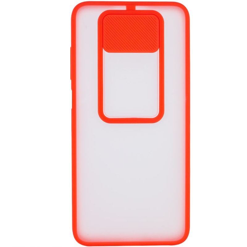 Чохол Camshield mate TPU зі шторкою для камери для Xiaomi Poco X3 NFC / Poco X3 Pro (Червоний) - Зображення 3