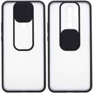 Чохол Camshield mate TPU зі шторкою для камери для Xiaomi Redmi 9 (Чорний)