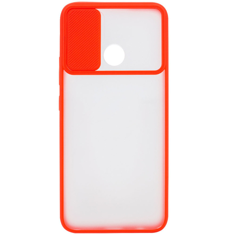 Чохол Camshield mate TPU зі шторкою для камери для Xiaomi Redmi 9C (Червоний) - Зображення 4