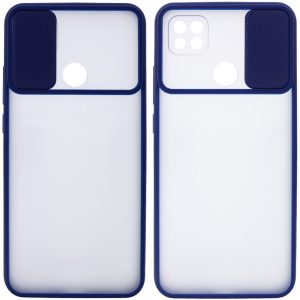 Чохол Camshield mate TPU зі шторкою для камери для Xiaomi Redmi 9C (Синій)