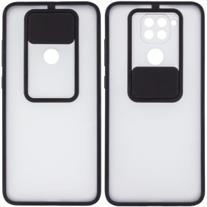 Чохол Camshield mate TPU зі шторкою для камери для Xiaomi Redmi Note 9 / Redmi 10X (Чорний)
