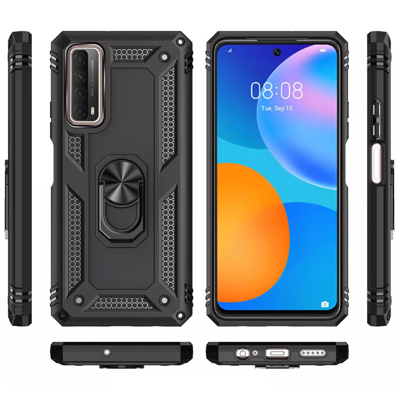 Чохол HONOR Hard Defence для Huawei P Smart (2021) Чорний - Зображення 3