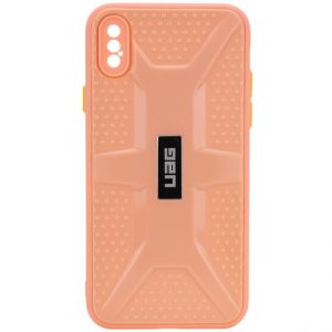 Чохол TPU + PC UAG для Apple iPhone XS Max (6.5 ") (Рожевий)