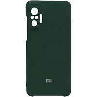 Чохол Original Soft для Xiaomi Redmi Note 10 Pro Темно Зелений